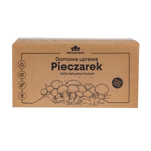 Pieczarka BRĄZOWA zestaw do uprawy 8kg