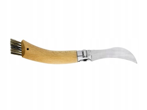 Nóż składany na grzyby z miotełką Opinel No.08