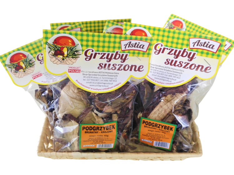 Podgrzybek Suszony Krojony 40g