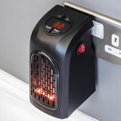 Grzejnik Elektryczny Do Kontaktu Mini Farelka Termowentylator PILOT 400W