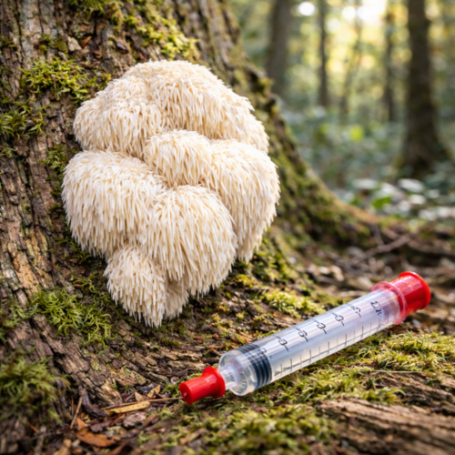 Soplówka Jeżowata - grzybnia płynna 10ml