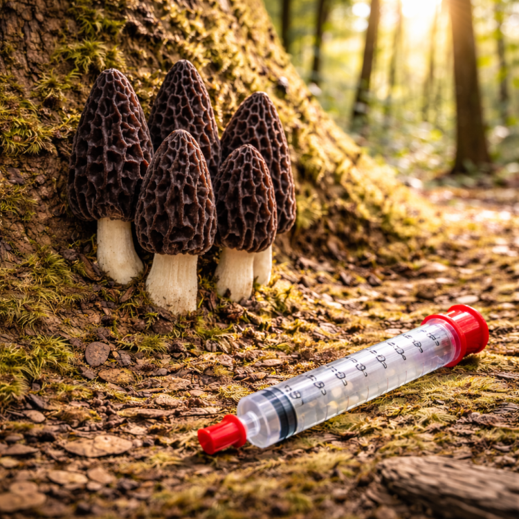 Smardz czarny - grzybnia płynna 10ml