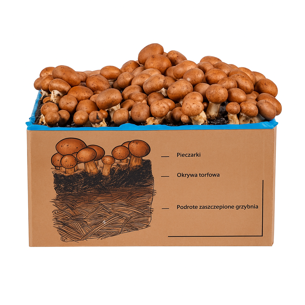 Pieczarka BRĄZOWA zestaw do uprawy 5kg