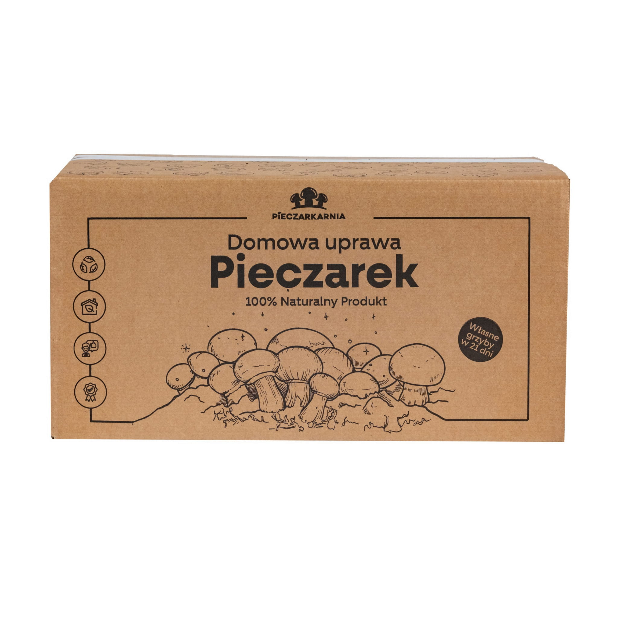 Pieczarka BRĄZOWA zestaw do uprawy 8kg