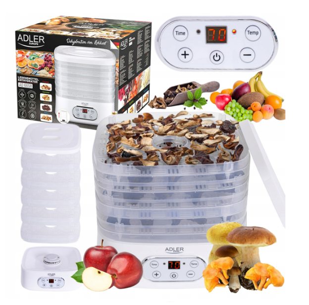 AD 6658 Suszarka do grzybów, ziół i żywności - dehydrator