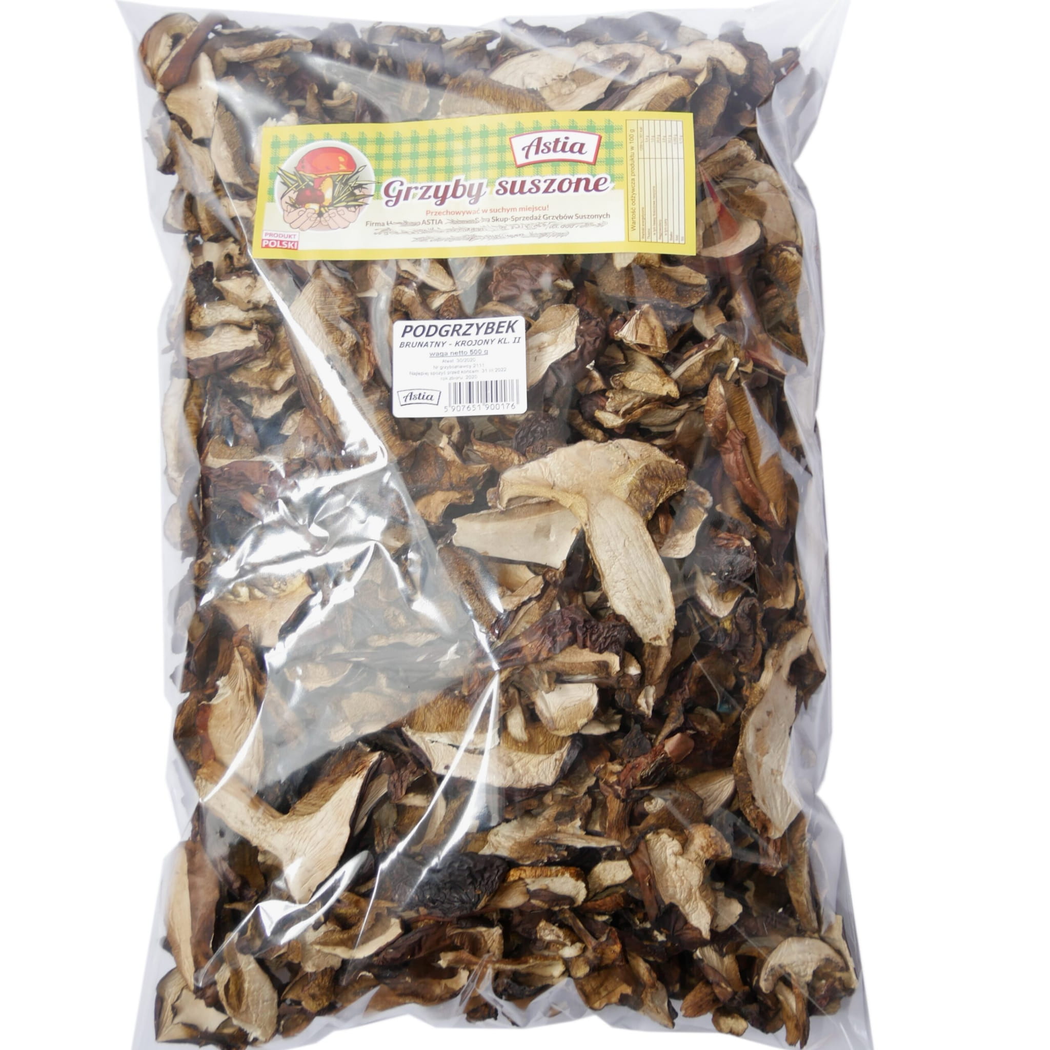 Podgrzybek Krojony Suszony 500g
