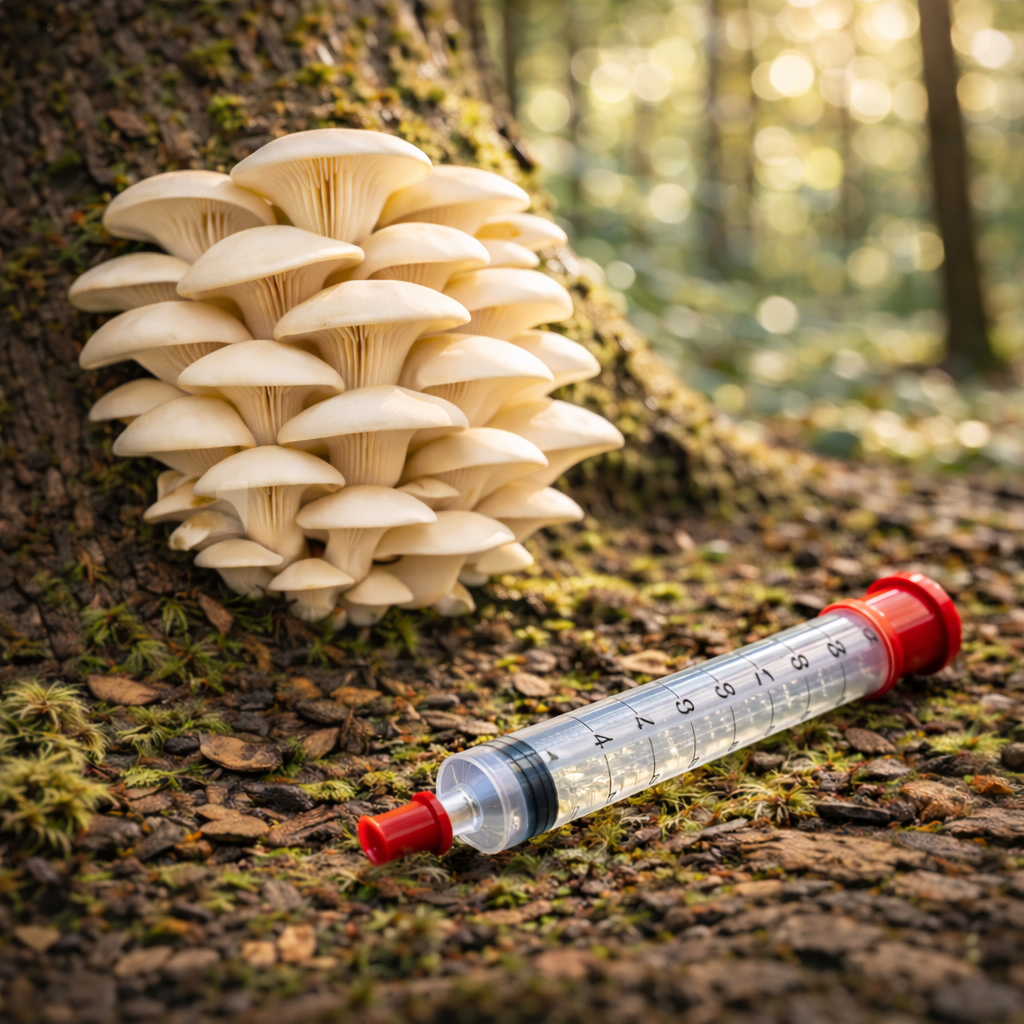 Boczniak łyżkowaty - grzybnia płynna 10ml