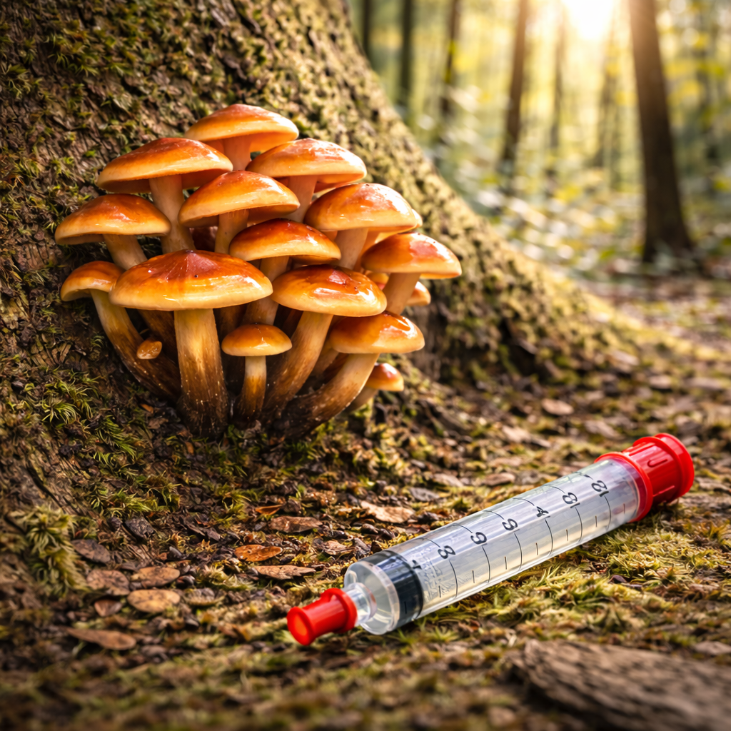 Bokownik wiązkowy - grzybnia płynna 10ml